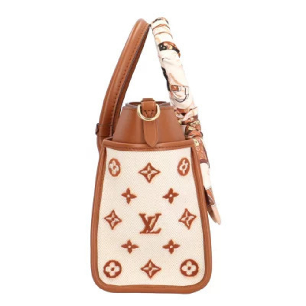 Louis Vuitton Side White On Canvas Shoulder Bag My - Picture 4 of 6